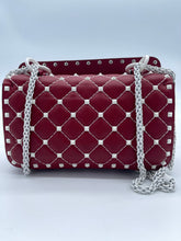 Load image into Gallery viewer, Valentino Small Free Rockstud Spike Shoulder Bag
