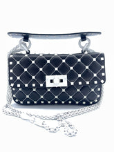 Load image into Gallery viewer, Valentino Small Free Rockstud Spike Shoulder Bag