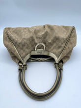 Load image into Gallery viewer, Gucci D-Ring Large Hobo Bag GG Canvas