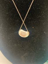 Load image into Gallery viewer, Tiffany & Co. Elsa Peretti Bean Necklace Silver (3.26 grams)