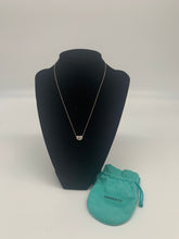 Load image into Gallery viewer, Tiffany & Co. Elsa Peretti Bean Necklace Silver (3.26 grams)