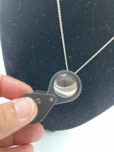 Load image into Gallery viewer, Tiffany & Co. Elsa Peretti Open Heart Pendant Necklace With Pink Sapphire