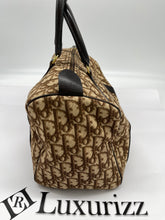 Load image into Gallery viewer, Dior Trotter Logo Canvas Boston Bag