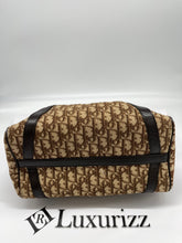 Load image into Gallery viewer, Dior Trotter Logo Canvas Boston Bag