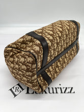 Load image into Gallery viewer, Dior Trotter Logo Canvas Boston Bag