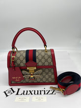 Load image into Gallery viewer, Gucci Gg Supreme Queen Margaret 2Way Handbag