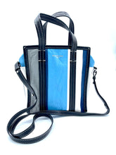 Load image into Gallery viewer, Balenciaga Striped Bazar XS Shopping Tote Bag
