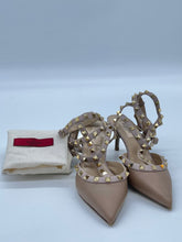 Load image into Gallery viewer, Valentino Garavani Rockstud Ankle Strap Pump