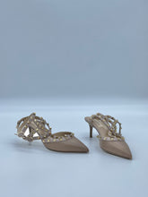 Load image into Gallery viewer, Valentino Garavani Rockstud Ankle Strap Pump