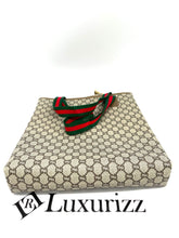 Load image into Gallery viewer, Gucci Plus Vintage Web Tote, GG Supreme