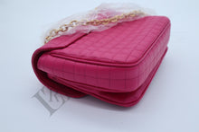 Load image into Gallery viewer, Celine Pink Small C Quilted Shoulder Bag