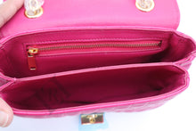 Load image into Gallery viewer, Celine Pink Small C Quilted Shoulder Bag