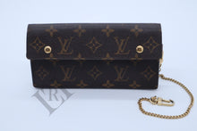 Load image into Gallery viewer, LV, Louis Vuitton Accordion Wallet with Chain