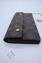 Load image into Gallery viewer, Louis Vuitton Accordion Wallet with Chain