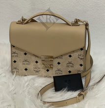 Load image into Gallery viewer, MCM Spot Park Avenue Medium Shoulder / Crossbody Bag