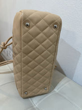 Load image into Gallery viewer, Chanel Cambon Bowler Quilted Leather Satchel Small Tote Bag