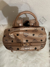 Load image into Gallery viewer, MCM Backpack with Detachable Chain Shoulder Bag