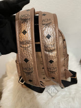 Load image into Gallery viewer, MCM Backpack with Detachable Chain Shoulder Bag