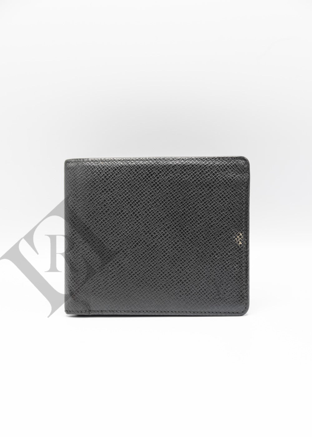 LV Louis Vuitton Taiga Mens Wallet, FREE