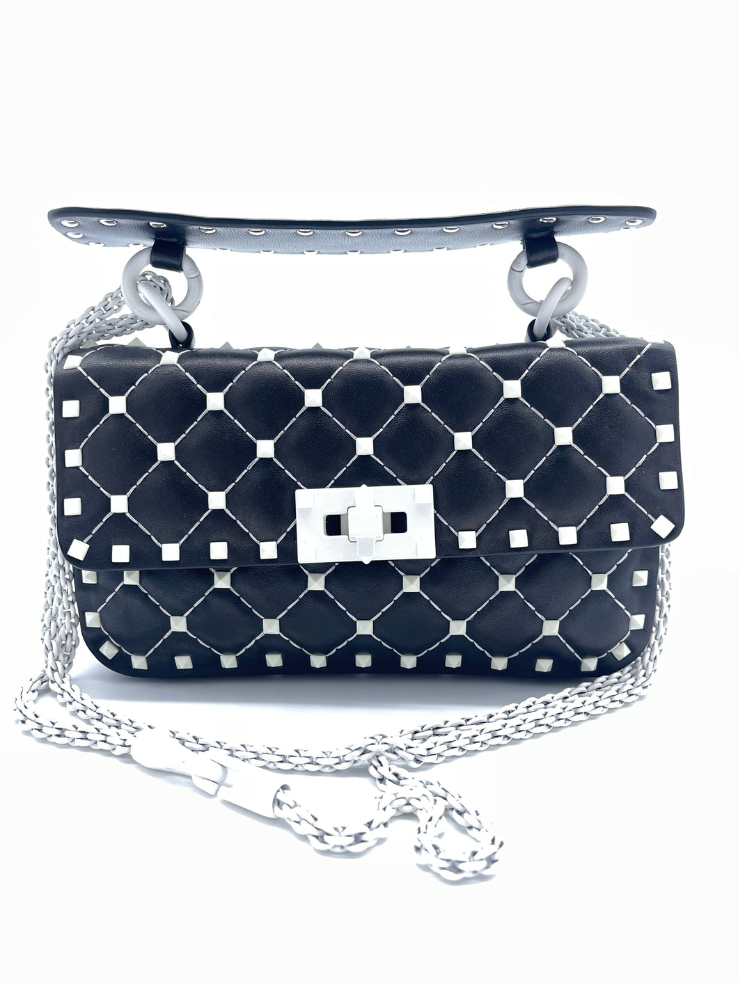 Valentino Small Free Rockstud Spike Shoulder Bag