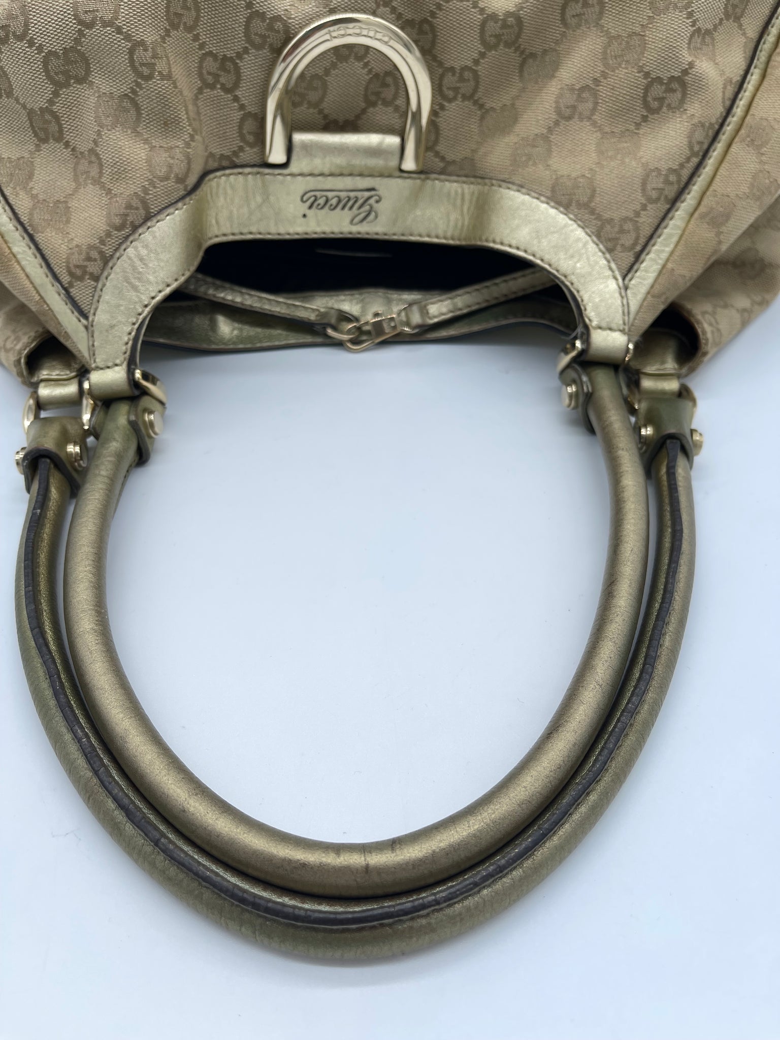 Gucci D-Ring Large Hobo Bag GG Canvas – LUXURIZZ