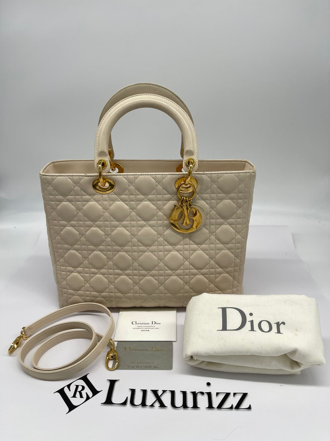 Christian Dior Cannage Lady Dior Bag