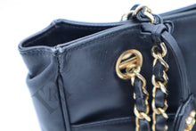 Load image into Gallery viewer, Chanel Black Lambskin Tote Shoulder Bag Vintage
