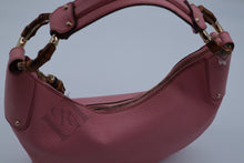 Load image into Gallery viewer, Gucci Bamboo Ring Leather Hobo Bag
